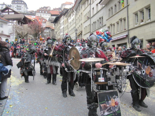 Carnaval des Bolzes à Fribourg en 2014