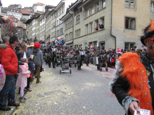 Carnaval des Bolzes à Fribourg en 2014