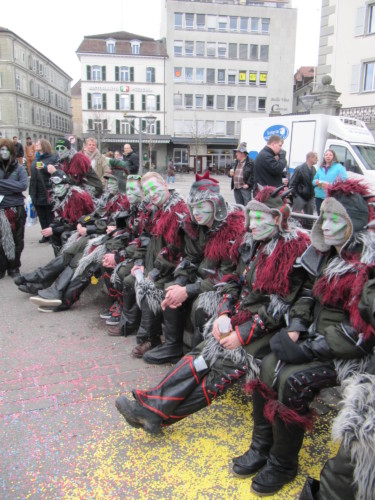 Carnaval des Bolzes à Fribourg en 2014