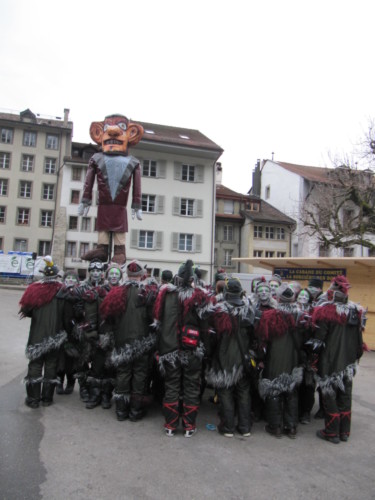 Carnaval des Bolzes à Fribourg en 2014